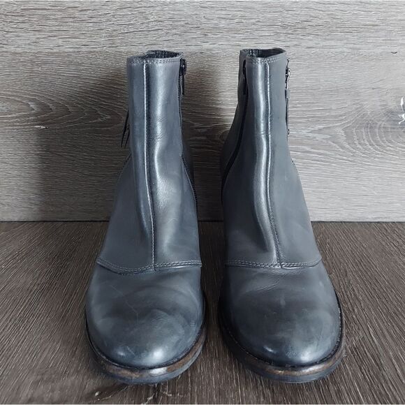 Paul Green Natick Gray Ankle Boots 8.5 - Picture 2 of 10